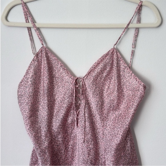 La SENZA Valentine’s Day slip / Leopard Print Nightgown - Picture 2 of 9